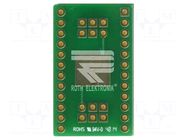 Board: universal; multiadapter; W: 19.05mm; L: 31.75mm ROTH ELEKTRONIK GMBH