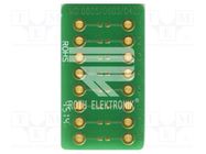 Board: universal; multiadapter; W: 13.02mm; L: 22.86mm ROTH ELEKTRONIK GMBH