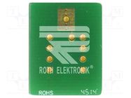 Board: universal; multiadapter; W: 16.51mm; L: 21.59mm ROTH ELEKTRONIK GMBH