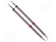 Tip; shovel; 10.41mm; 420÷475°C; for hot tweezers; 2pcs. THERMALTRONICS