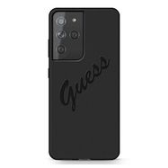 Guess GUHCS21LLSVSBK S21 Ultra G998 black/black hardcase Script Vintage, Guess