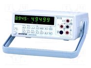 Benchtop multimeter; LED; (50000); True RMS; Diode test: 2.8V GW INSTEK