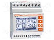 Meter: network parameters; for DIN rail mounting; LCD; 128x80 LOVATO ELECTRIC