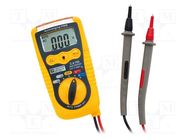 Digital multimeter; LCD; (1999); VDC: 200mV,2V,20V,200V,600V CHAUVIN ARNOUX