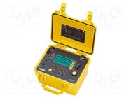 Meter: insulation resistance; LCD; VAC: 1÷5100V; VDC: 1÷5100V; IP53 CHAUVIN ARNOUX