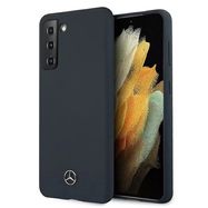 Mercedes Silicone Line Case for Samsung Galaxy S21+ - Blue, Mercedes