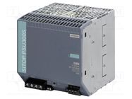 Power supply: switching; for DIN rail; 960W; 24VDC; 40A; IP20 SIEMENS