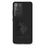 US Polo USHCS21LSLHRTBK S21 Ultra G998 czarny/black Silicone On Tone, U.S. Polo Assn.