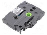Tape; 6mm; 8m; transparent; Character colour: black BROTHER