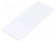 Stopper; UL94V-0; grey; ABS KRADEX