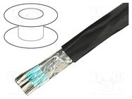 Wire; Alpha Essential C&C; 6x28AWG; PVC; dark grey; 600V; 30.5m ALPHA WIRE