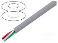 Wire; EcoCable Mini; 4x28AWG; unshielded; 300V; 305m; Cu; stranded ALPHA WIRE