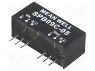 Converter: DC/DC; 9W; Uin: 36÷75V; Uout: 5VDC; Iout: 0÷1600mA; SIP8 MEAN WELL