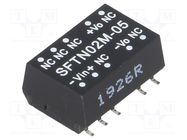 Converter: DC/DC; 2W; Uin: 10.8÷13.2V; Uout: 5VDC; Iout: 40÷400mA 