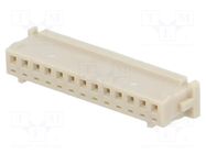 Connector: wire-board; plug; female; PIN: 13; SignalBee; straight HIROSE