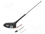 Antenna; car top,automotive; 0.4m; AM,FM; Citroën,Peugeot,Toyota 4CARMEDIA