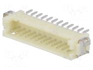 Connector: wire-board; socket; male; PIN: 12; SignalBee; horizontal HIROSE