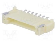 Connector: wire-board; socket; male; DF14; 1.25mm; PIN: 7; SMT HIROSE