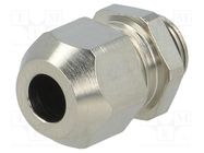 Cable gland; M8; 0.75; IP68; brass; HSK-MINI HUMMEL