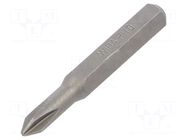 Screwdriver bit; Phillips; PH0; Socket size: 4mm; MICRO WIHA