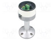 Signallers accessories: vertical holder; silver; IP65; Ø60mm SCHNEIDER ELECTRIC