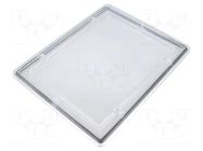 Inspection windows; polycarbonate; 151x190x7.5mm; IP65 RST ROZTOCZE