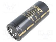 Capacitor: electrolytic; SNAP-IN; 7.5mF; 200VDC; Ø45x105mm; ±20% KEMET