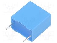 Capacitor: polyester; 1uF; 200VAC; 450VDC; 15mm; ±10%; 18x18.5x11mm EPCOS