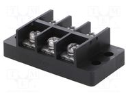 Terminal block; screw terminal; 4mm2; 300V; 30A; ways: 3; screw ECE