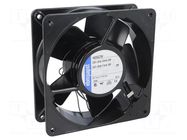 Fan: AC; axial; 230VAC; 119x119x38mm; 152m3/h; 45dBA; ball; 2650rpm EBM-PAPST