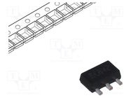 IC: voltage regulator; linear,fixed; 5V; 0.1A; SOT89; SMD; L78L STMicroelectronics