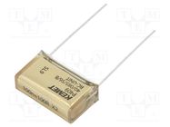 Capacitor: paper; X2; 100nF; 275VAC; 20.3mm; ±20%; THT; P409; 630VDC KEMET