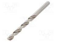 Drill bit; for metal; Ø: 8mm; L: 117mm; Working part len: 75mm C.K