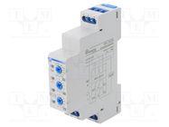 Timer; 0,1s÷10days; DPDT; 250VAC/6A; 24VDC; for DIN rail mounting NOVATEK ELECTRO