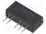 Converter: DC/DC; 1W; Uin: 3÷3.6V; Uout: 12VDC; Uout2: -12VDC; SIP7 AIMTEC