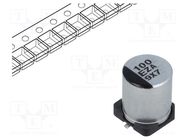 Capacitor: hybrid; 100uF; 25VDC; ESR: 30mΩ; ZA; SMD; ±20%; -55÷105°C PANASONIC