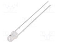 LED; 3mm; red/yellow; bicolour; 30°; 3÷4.5V; 20mA; Lens: transparent OPTOSUPPLY