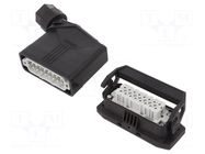 Connector: HDC; male + female; PIN: 16; 20A; 250V; HDC; 16+PE; M25 PHOENIX CONTACT