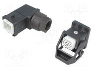 Connector: HDC; male + female; 230V; 10A; PIN: 5; Layout: 4+PE; M20 PHOENIX CONTACT