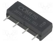 Relay: reed switch; SPST-NO; Ucoil: 5VDC; 500mA; max.150VDC; 10W COMUS