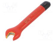 Wrench; insulated,spanner; 10mm; 1kV; tool steel; L: 108mm 