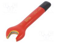 Wrench; insulated,spanner; 23mm; 1kV; tool steel; L: 203mm 