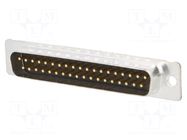 Connector: D-Sub; PIN: 37; plug; male; for cable; soldering; 7.5A CONEC