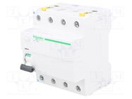 RCD breaker; Inom: 80A; Ires: 30mA; Poles: 4; 400VAC; IP20; 1÷25mm2 SCHNEIDER ELECTRIC