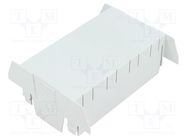 Cover; for enclosures; UL94HB; Series: EH 90 FLAT; ABS; grey; 90mm PHOENIX CONTACT