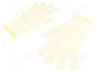 Protective gloves; Size: 10; cotton; non-insulated BAHCO