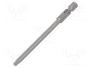 Screwdriver bit; Torx®; TX20; Overall len: 90mm; PROFESSIONAL WIHA