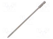 Screwdriver bit; Torx®; TX10; Overall len: 150mm; PROFESSIONAL WIHA