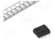 Transistor: N-MOSFET x2; Trench; unipolar; 60V; 0.24A; Idm: 1.2A NEXPERIA