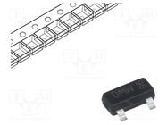 Transistor: P-MOSFET; unipolar; -20V; -2.8A; Idm: -18A; 0.98W 